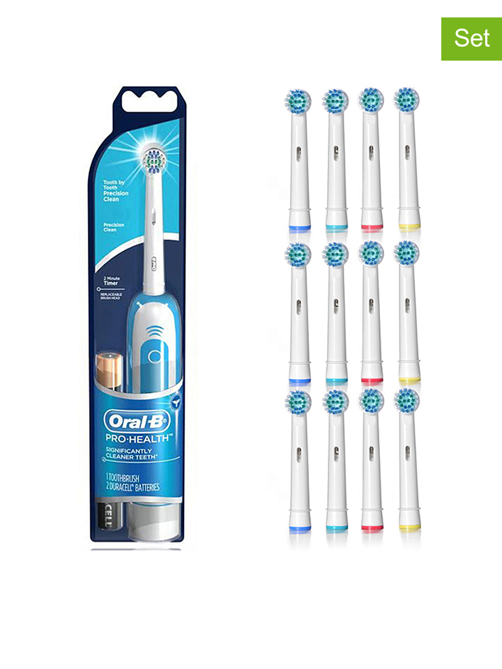 Vorschaubild von Oral-B 15tlg. Set: ´´Oral B Advance Power Pro Sensitive Clean´´ in weiß -55% | Zahnbürsten Vorschaubild von Oral-B 15tlg. Set: ´´Oral B Advance Power Pro Sensitive Clean´´ in weiß -55% | Zahnbürsten
